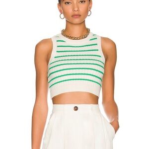 SUPERDOWN CROPPED KNIT CAMI